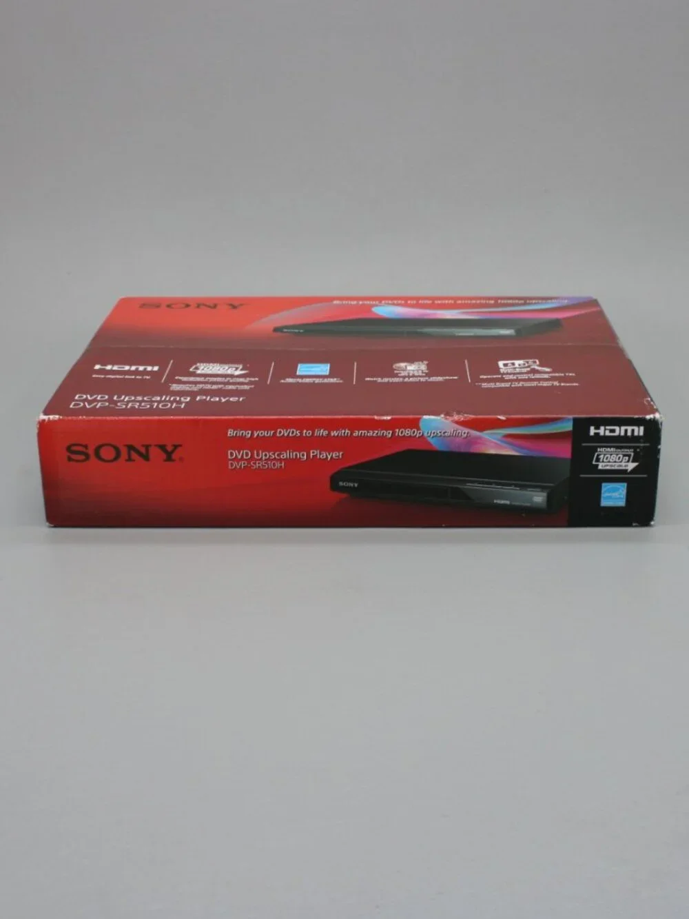 NEW Sony DVD Player 1080p HD Upconversion/Upscaling HDMI Remote Dolby DVP-SR210P